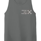 Z DISCIPLINE LT GRAY ON DK GRAY MENS Workout Tank