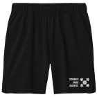 S STRENGTH WHT ON BLK MENS 7 inch Short