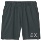 Z TRAIN LT GRAY ON DK GRAY MENS 7 inch Shorts
