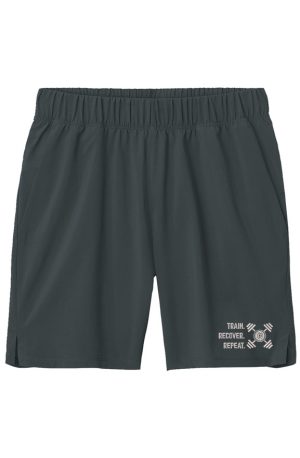 S TRAIN LT GRAY ON DK GRAY MENS 7 inch Shorts