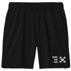 Z CHOOSE WHT ON BLK MENS 7 inch Short