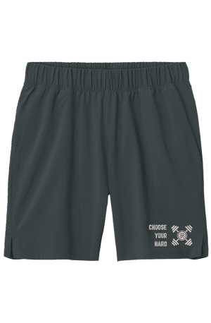 S CHOOSE LT GRAY ON DK GRAY MENS 7 inch Shorts