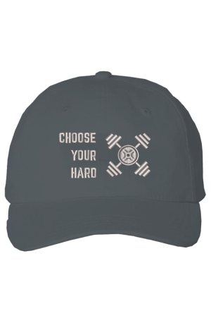 Z CHOOSE LT GRAY ON DK GRAY Cotton Cap