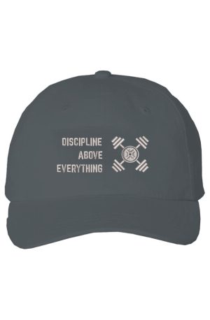 Z DISCIPLINE LT GRAY ON DK GRAY Cotton Cap
