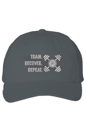S TRAIN LT GRAY ON DK GRAY Cotton Cap