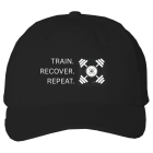 Z TRAIN WHT ON BLK Cotton Cap