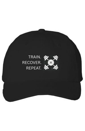 Z TRAIN WHT ON BLK Cotton Cap