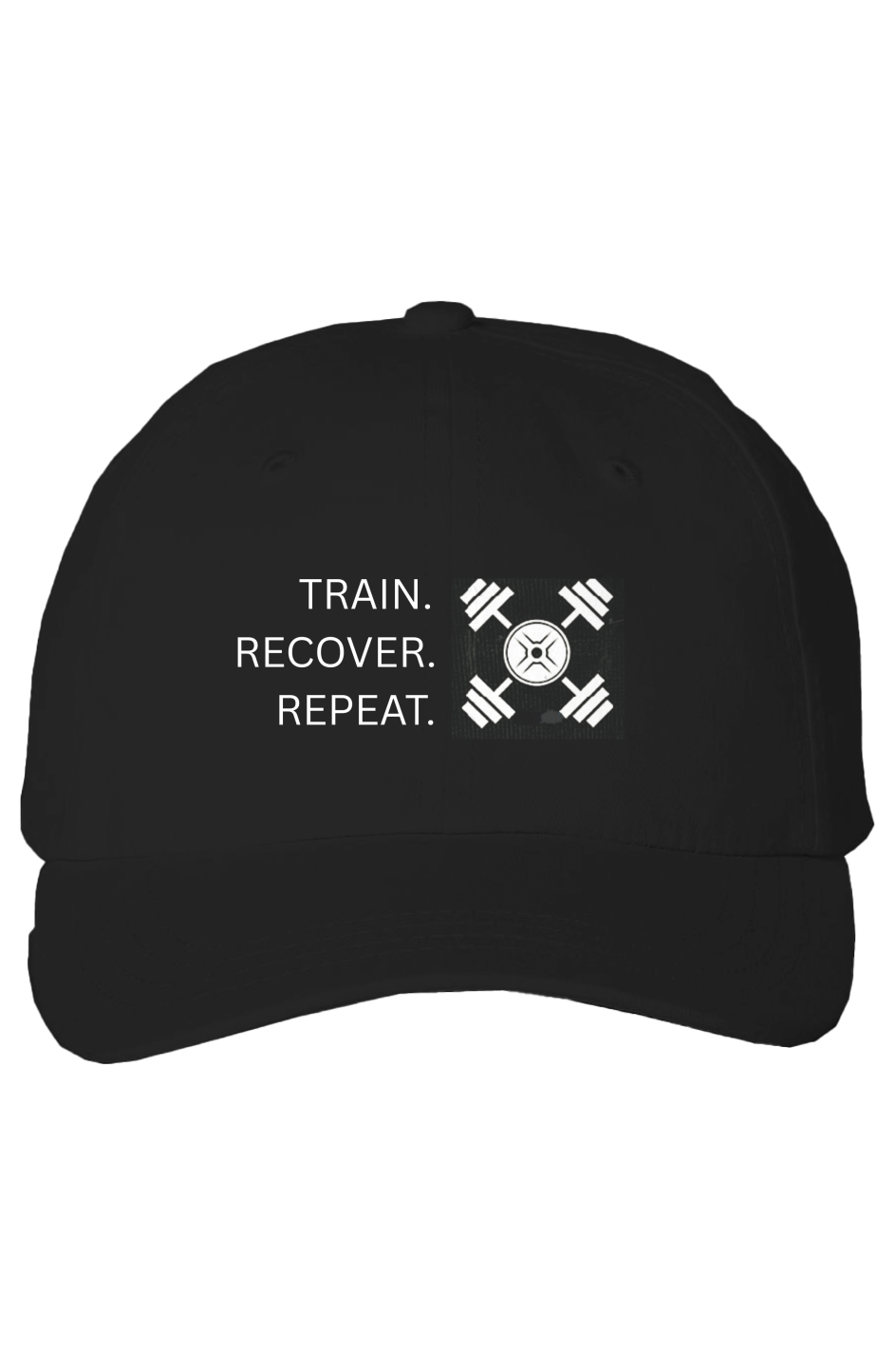 5772752_6770.png Z TRAIN WHT ON BLK Cotton Cap
