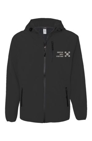 Z discipline lg on blk Polytech Soft Shell Jacket