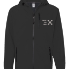 Z choose lg on blk polytech Soft Shell Jacket