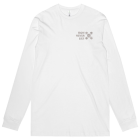 Z IRON LT GRAY ON WHT MENS Staple Organic Long Sle