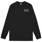 Z IRON LT GRAY ON BLK MENS Staple Organic Long Sle