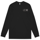 Z TRAIN LT GRAY ON BLK MENS Staple Organic Long Sl