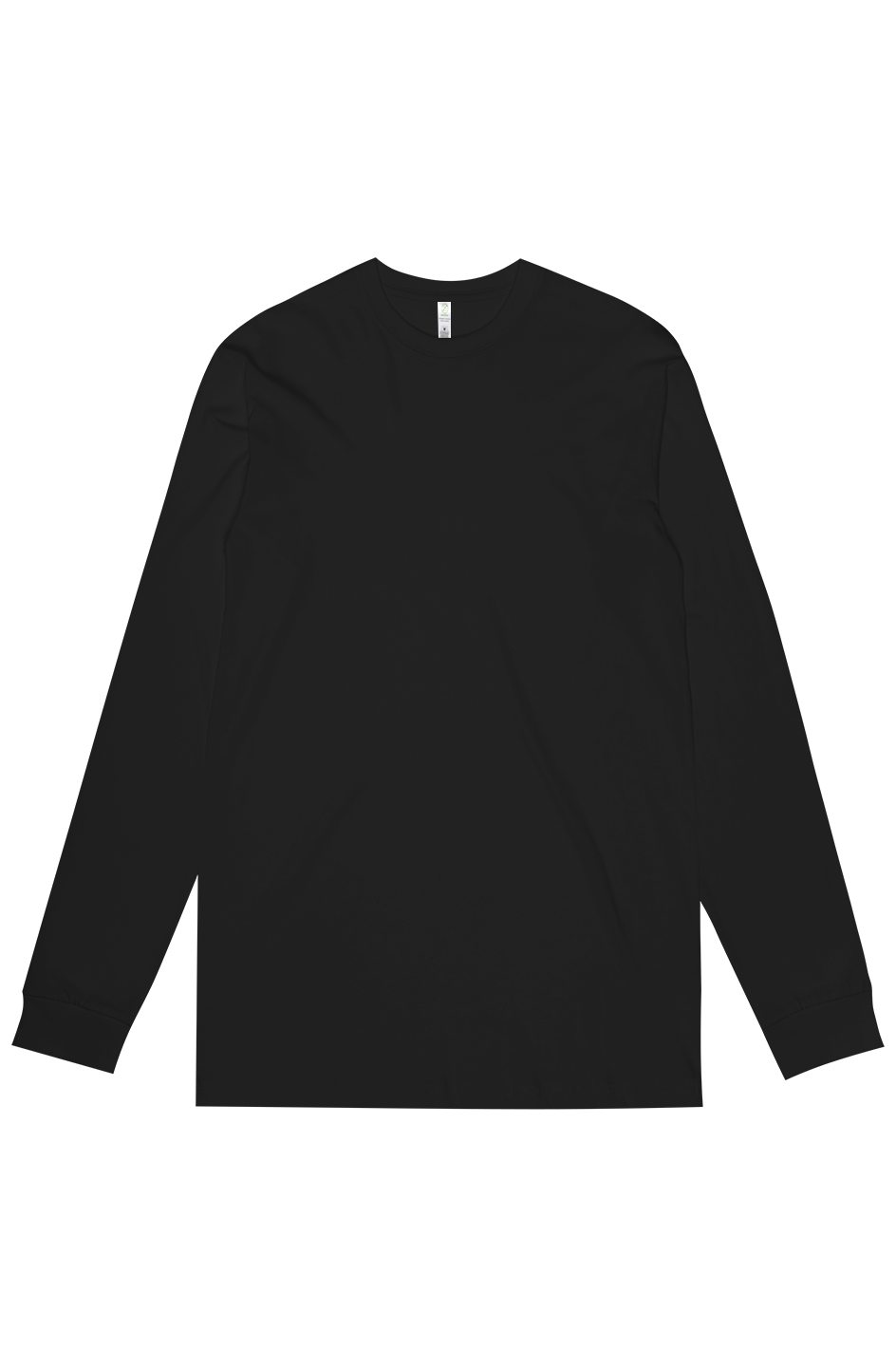 5821174_7059.png Z Blank Mens Black Staple 100% Organic Cotton Long