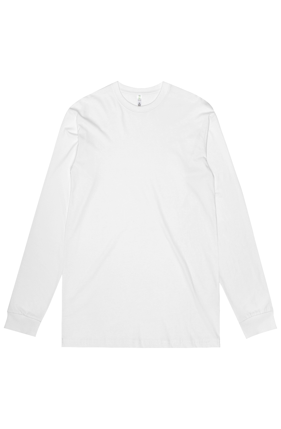 5821175_7059.png Z Blank Mens White Staple 100% Organic Cotton Long