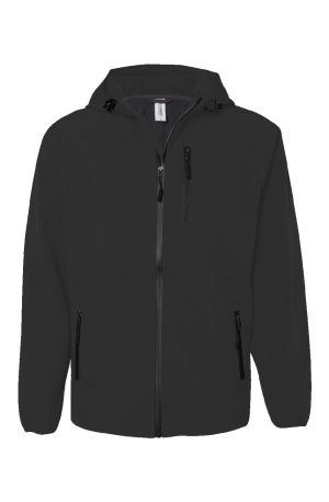 Z Blank Mens Black Premium Waterproof Soft Shell J