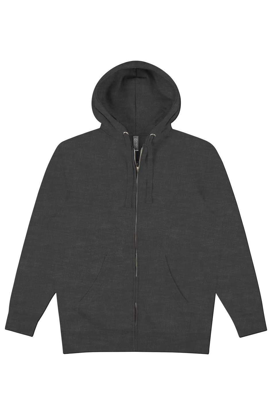5821289_7447.png Z Blank Mens Charcoal Heather Premium Full-Zip Hoo
