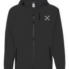 Q barbell pale gray on black mens premium soft she